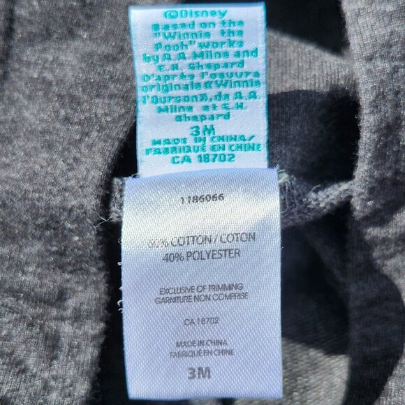 ADORABLE DISNEY baby Tigger Overalls Size 2 Months Winnie the Pooh Onepiece - Picture 5 of 6